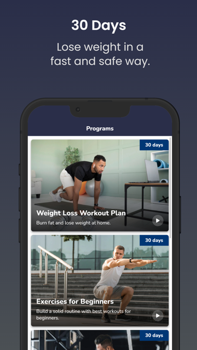 Fat Loss Workout Plan For Men Screenshot