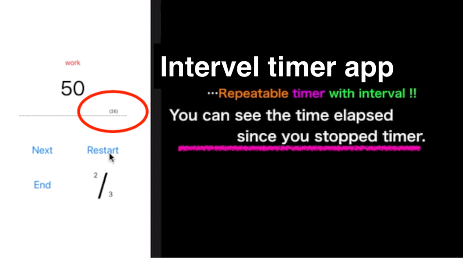 #5. i-Timer: Interval timer app (iOS) 게시자: Foodmenu.world Inc.
