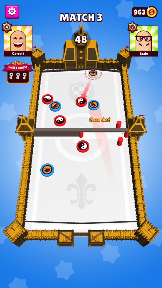 #7. Disc Wars! (iOS) By: OVIVO Games