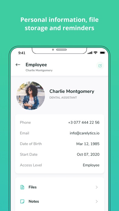 Carelytics Screenshot