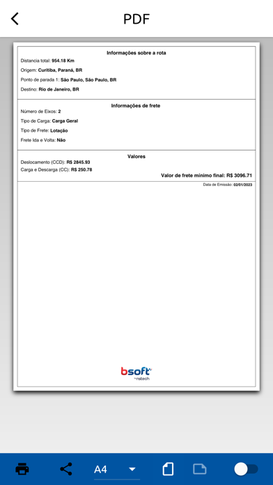 Frete Mínimo Screenshot