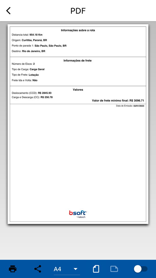 #5. Frete Mínimo (iOS) 由: BA3 INFORMATICA LTDA