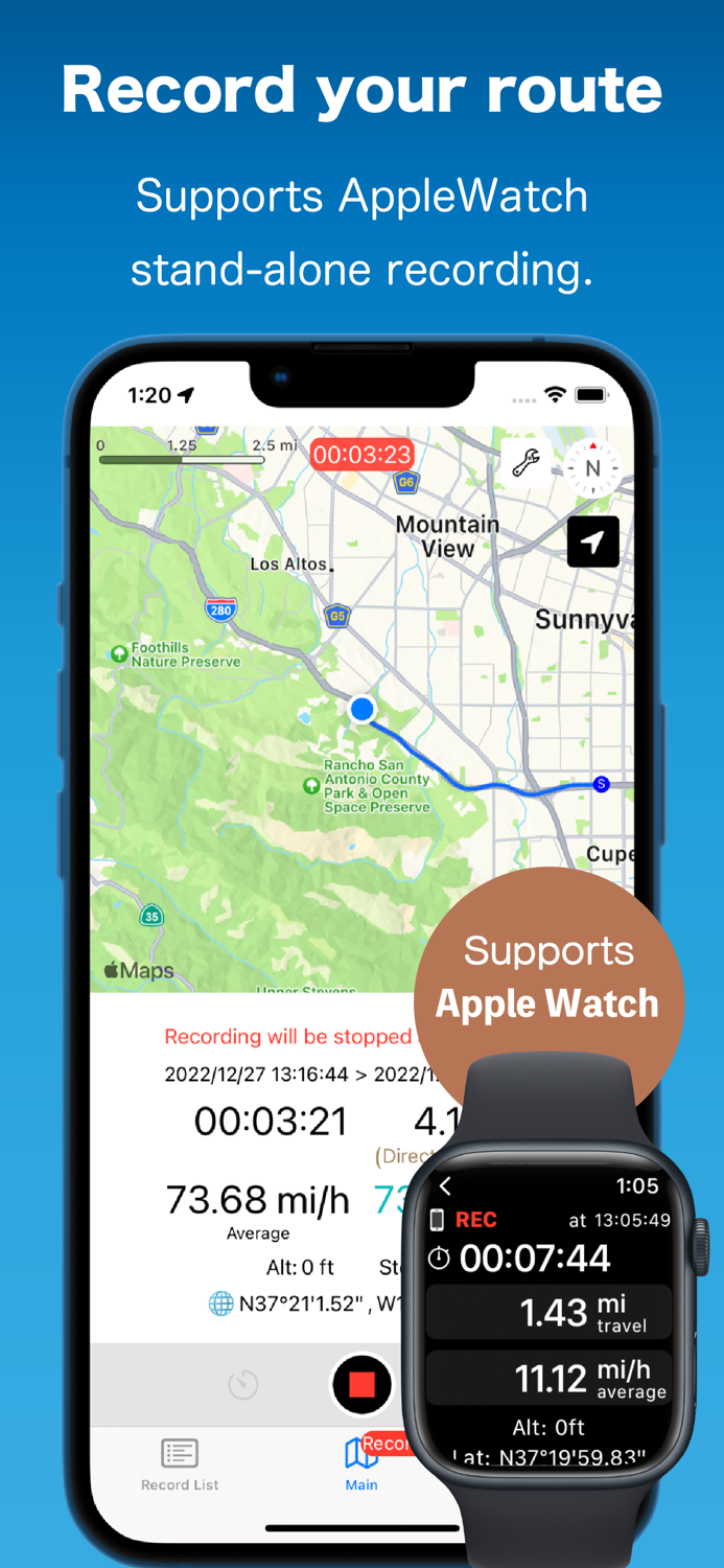 WayLog - GPS Logger App