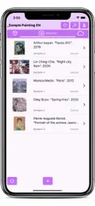 Collection of Paintings screenshot #1 for iPhone