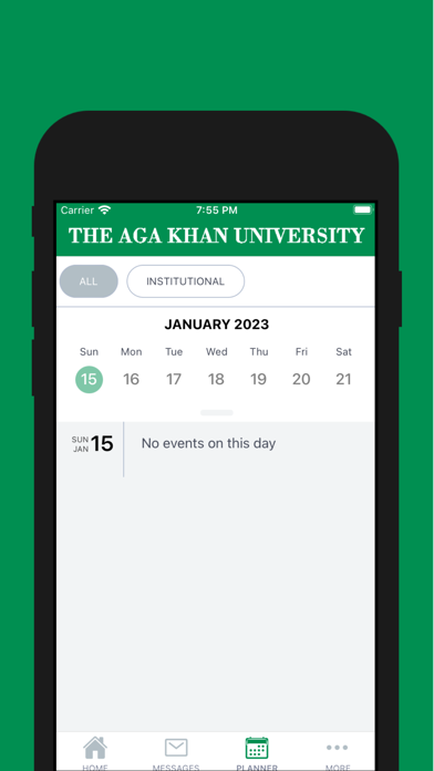 The Aga Khan University Screenshot
