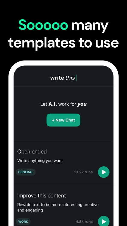Write This - AI Text Generator