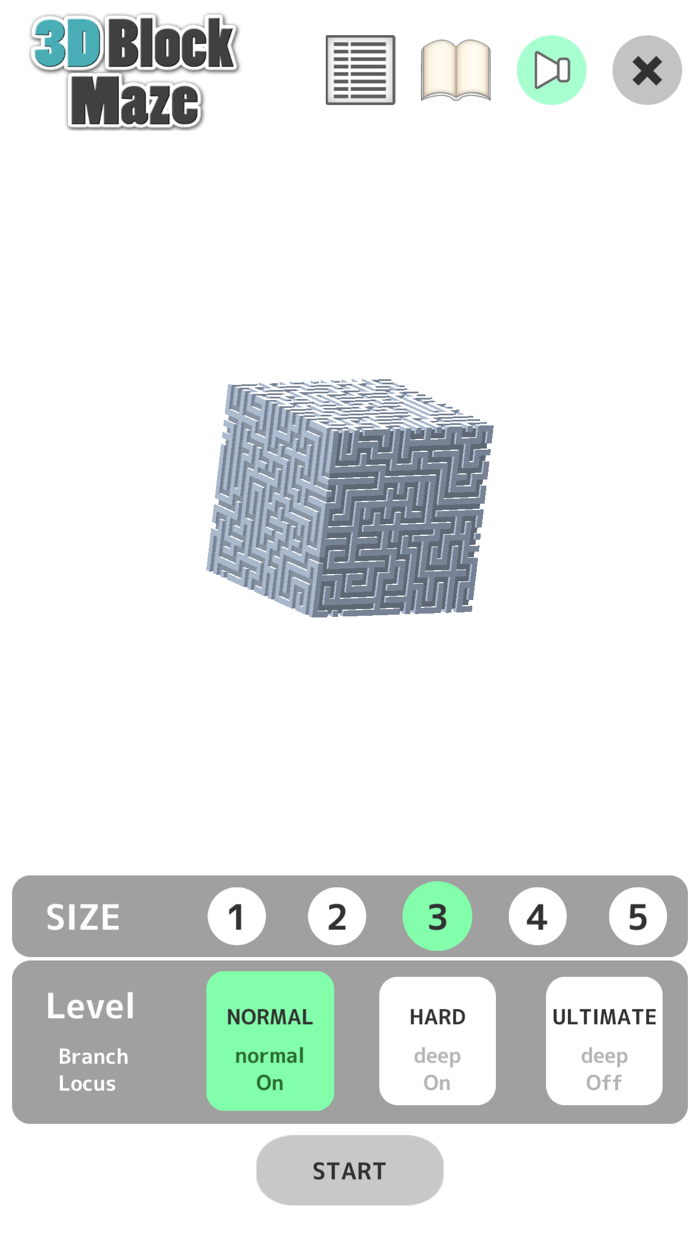 3D Block Maze