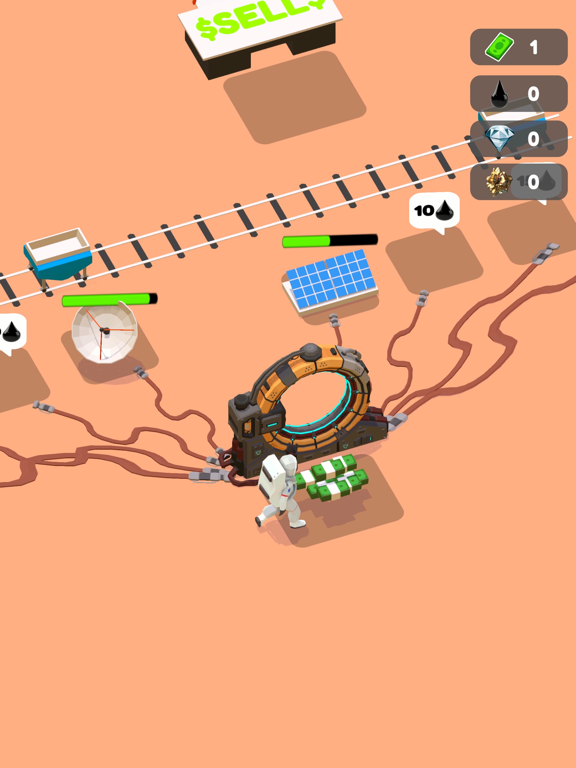 3D Planet Miner iPad screenshot