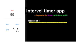 i-timer: interval timer app iphone screenshot 3