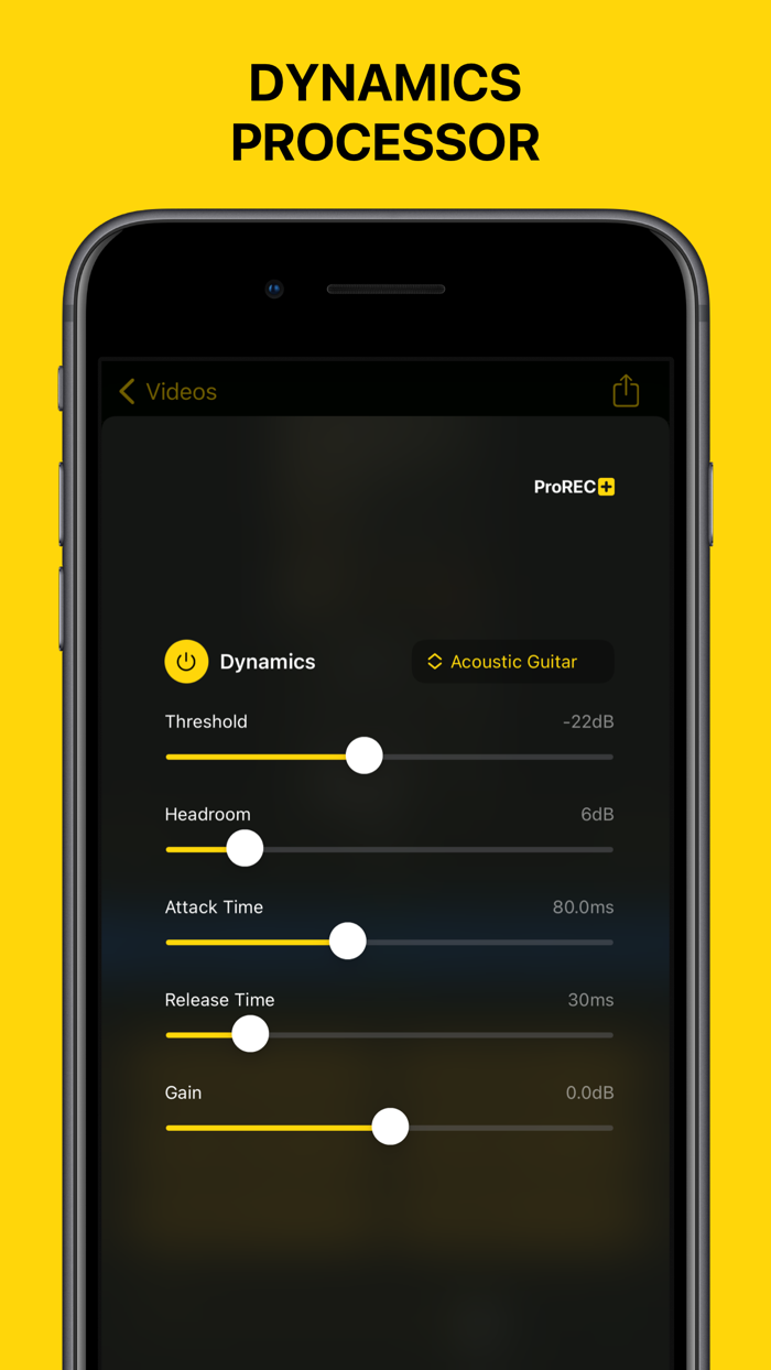 ProREC Camera and Audio Editor