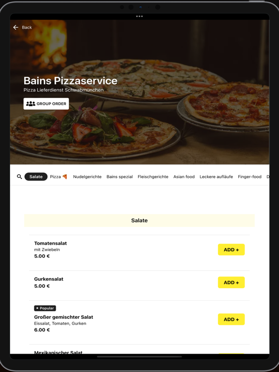 Screenshot #5 pour Bains Pizzaservice
