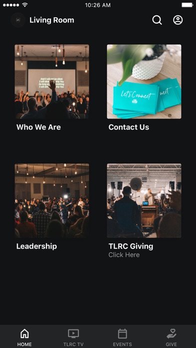 The Living Room Congregation Screenshot