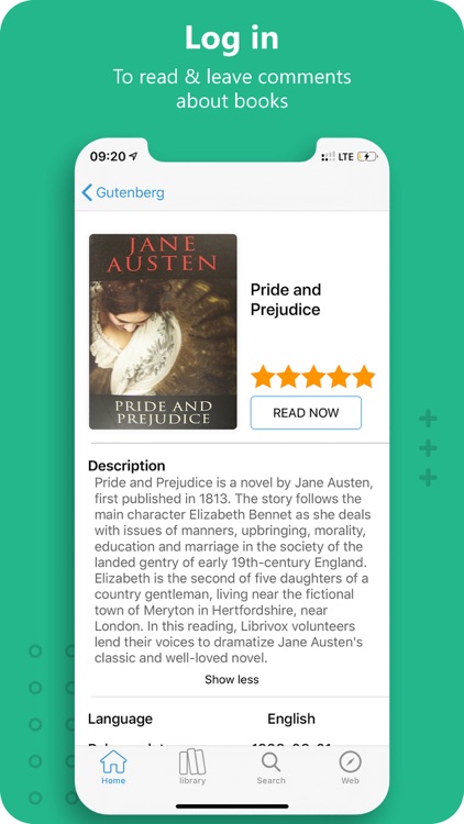 Gutenberg Ebook Reader screenshot-3