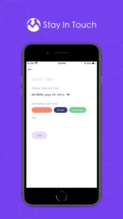 STAY IN TOUCH APP screenshot-4