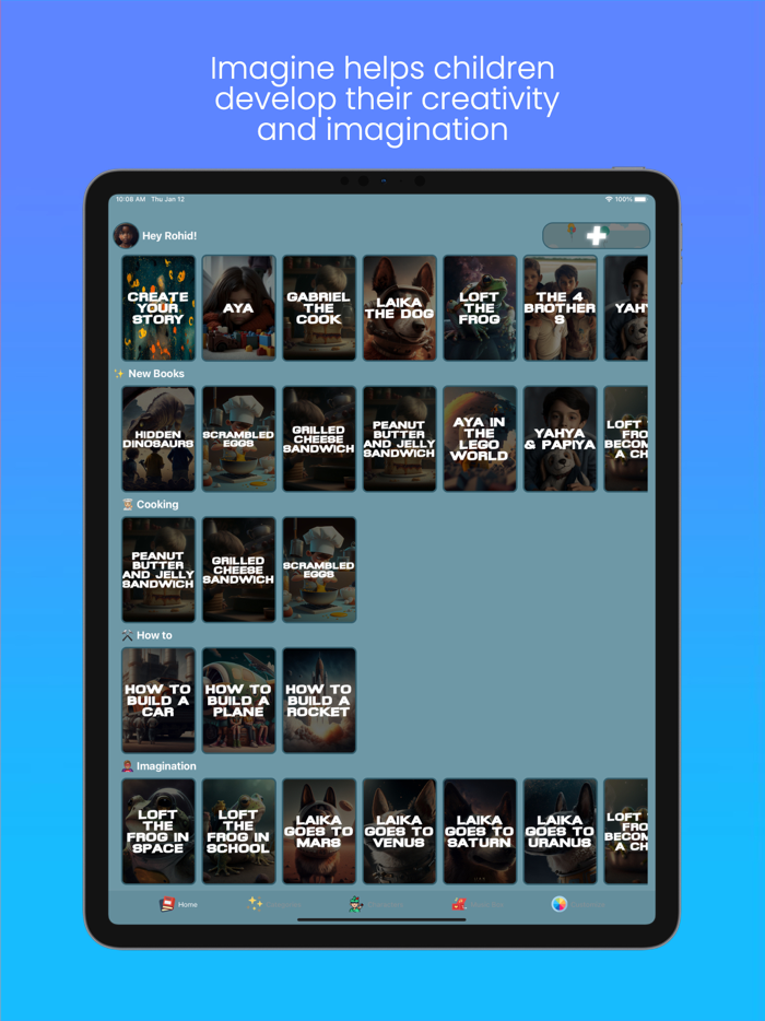 Imagine - Kids Books-Education