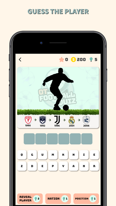 OT Football Quiz Screenshot