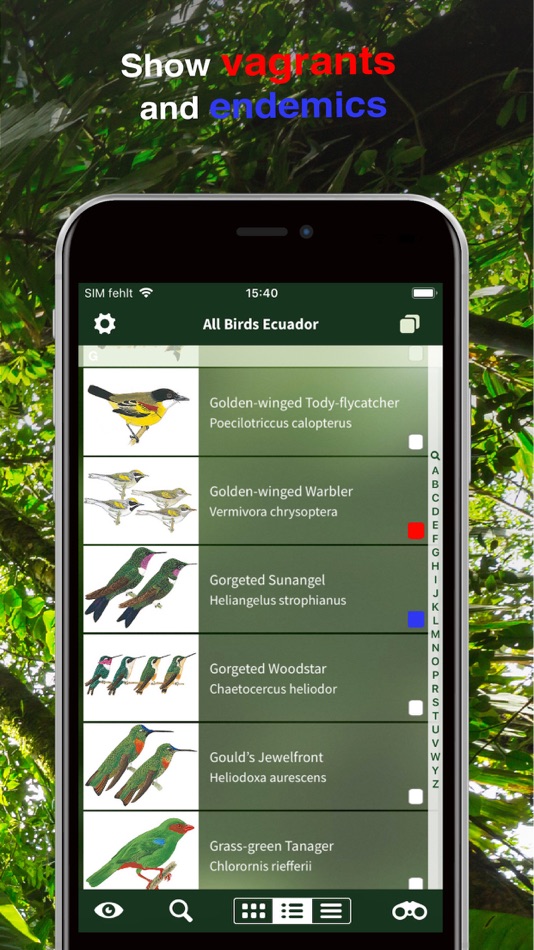 #5. All Birds Ecuador field guide (iOS) 来自: Sunbird Images OHG