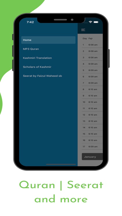 JK Meeqat - Prayer timing App screenshot-3