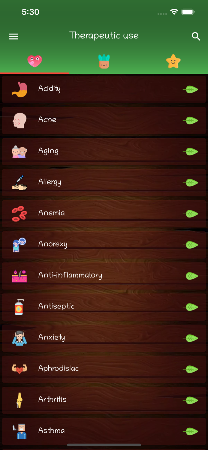 myRemedy Medicinal plants