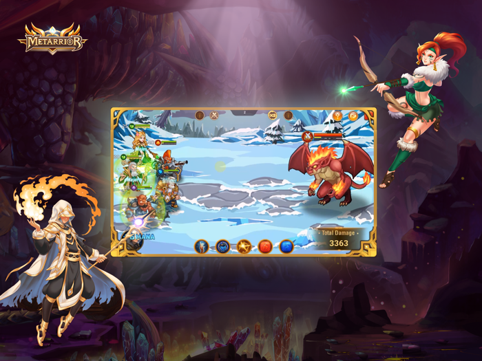 Metarrior - Puzzle Match-3 RPG