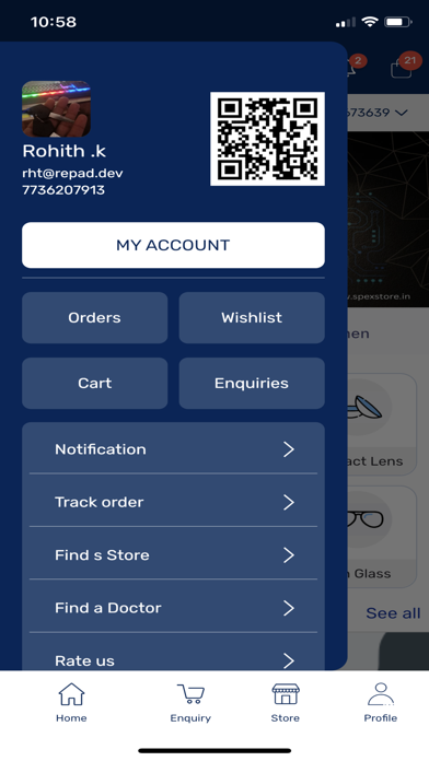 SpexStore Screenshot