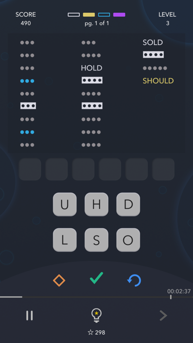 100 Words 2 - Anagrams Screenshot