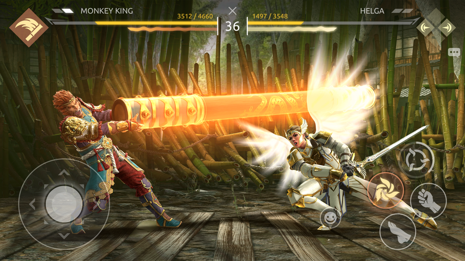 #2. Shadow Fight 4: Arena (iOS) Bởi: Nekki Limited