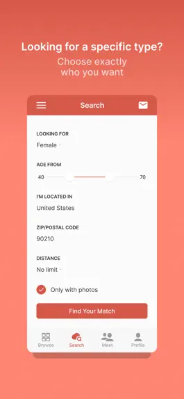 Game screenshot Senior Next Dating App hack