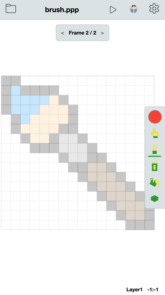#3. Pixel Paint (Ape Apps) (iOS) 由: Brandon Stecklein