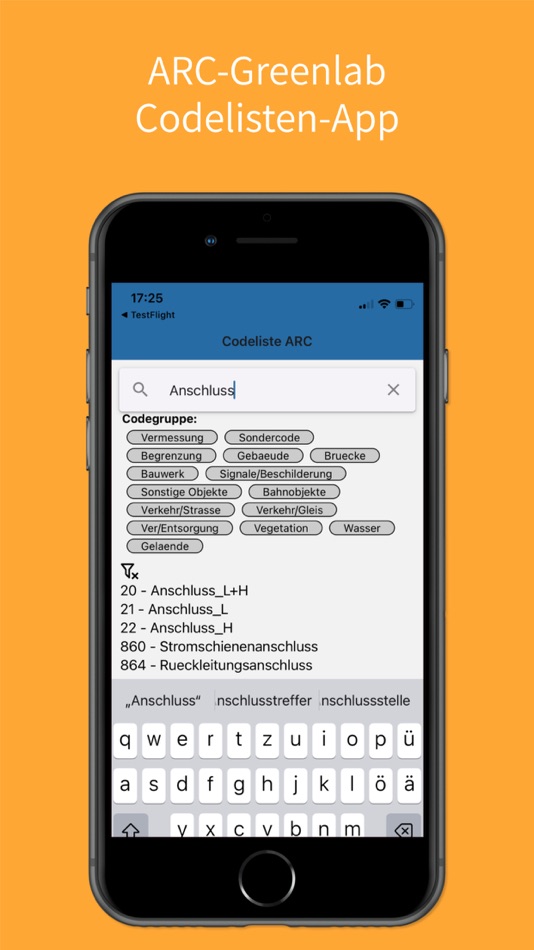 #2. ARC Codelisten-App (iOS) 由: ARC-GREENLAB GmbH