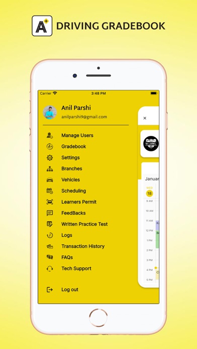 Driving GradeBook Screenshot