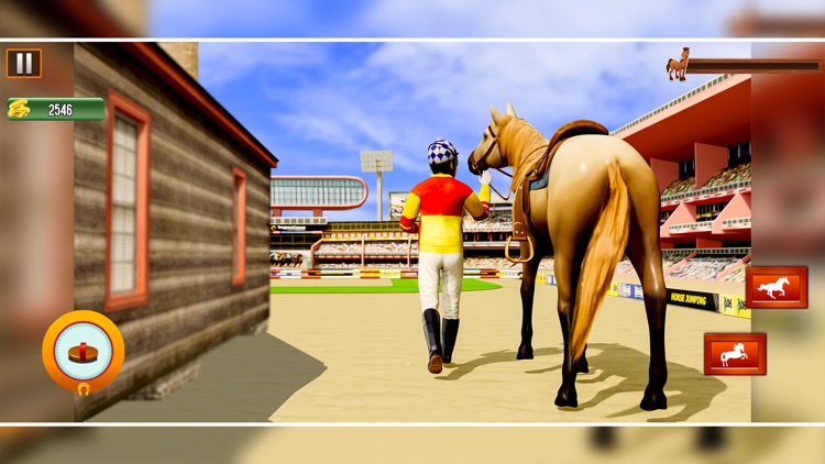 Derby Horse Jumping Games 3d screenshot-6
