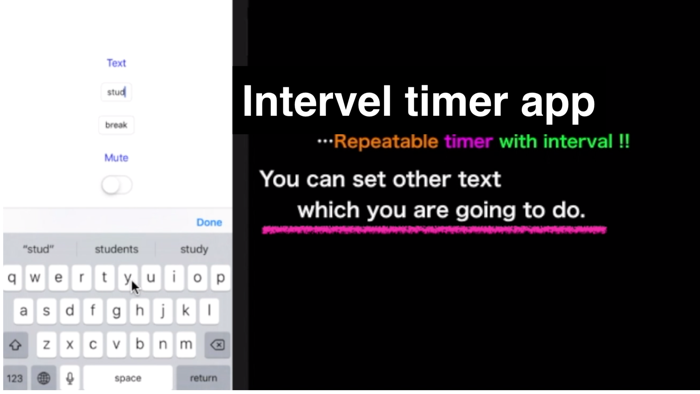 i-Timer Interval timer app