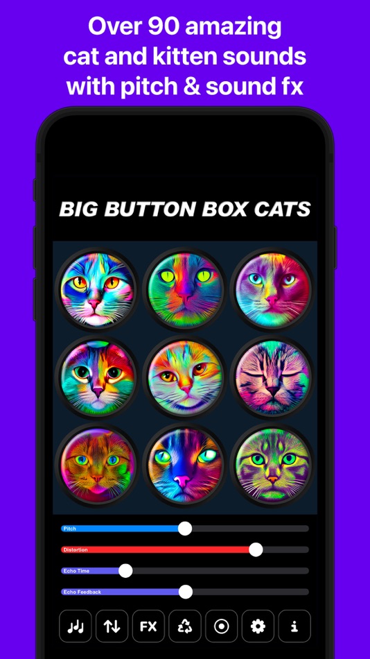 #1. Big Button Box: Cat Sounds (iOS) 由: Shaved Labs Ltd