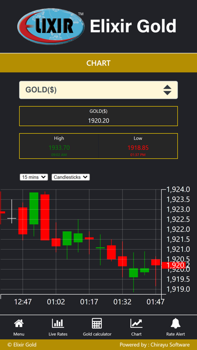 Elixir Gold Live Screenshot