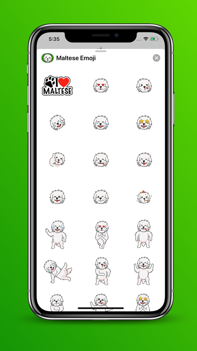 Screenshot #2 pour Maltese Emoji