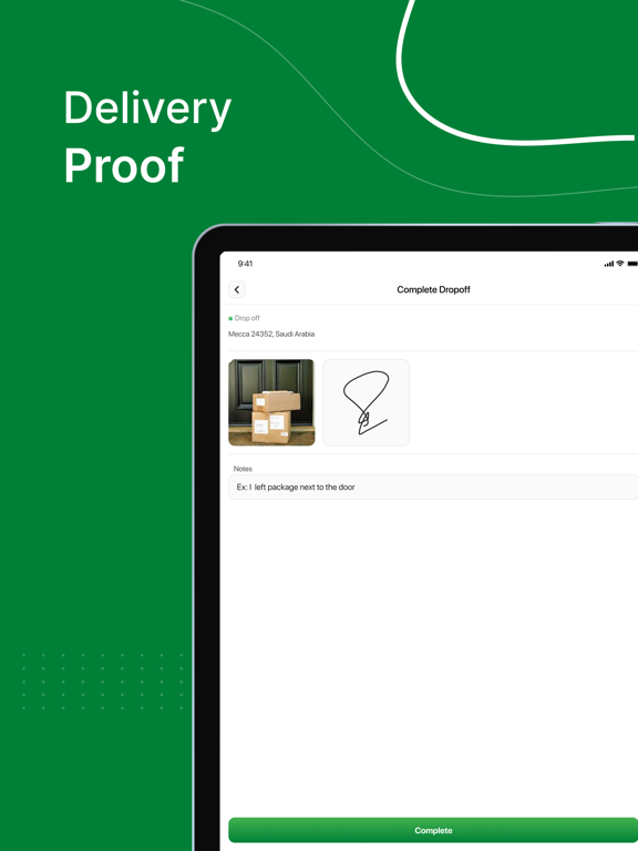 3latreqi Driver iPad screenshot 4 - Business app