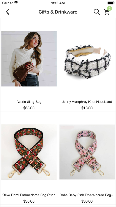 Pomp and Chic Boutique Screenshot