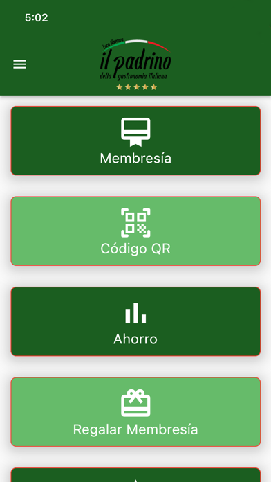 Membresías il Padrino Screenshot