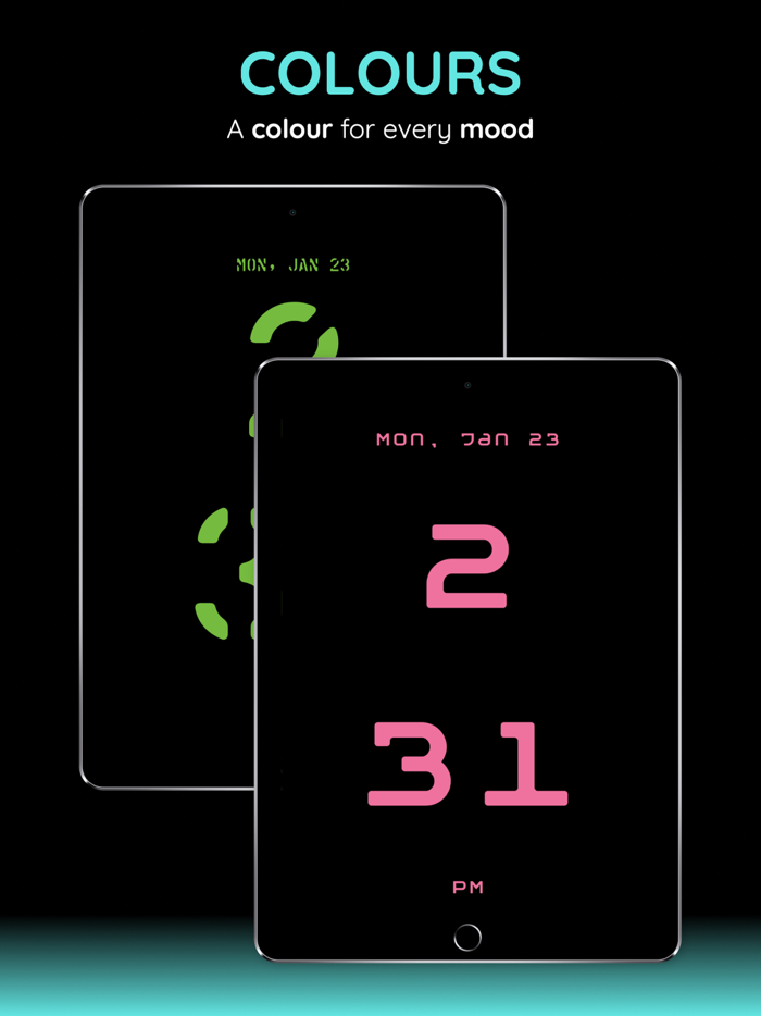 Bed Time  Large Clock