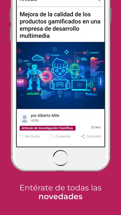 Alumni UCSG Screenshot
