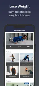 Fat Loss Workout Plan For Men screenshot #1 for iPhone