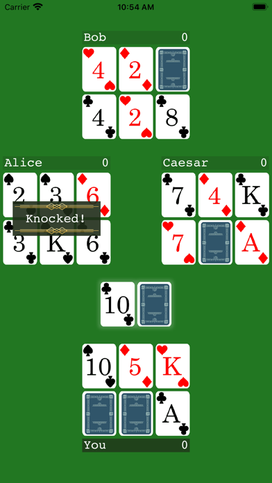 6 Card Golf Screenshot