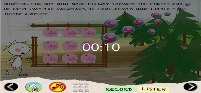 Nini learns to count