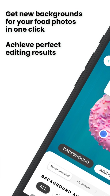Food App camera & photo editor