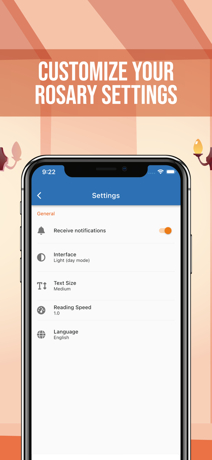 The Holy Rosary with voice