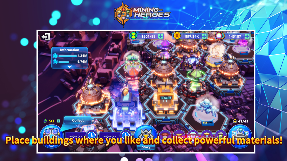 #2. Mining Heroes: Puzzle RPG (iOS) 由: LITERACYZ CO.,LTD.