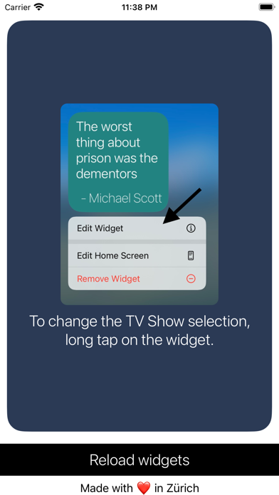 ShowQuotes Screenshot