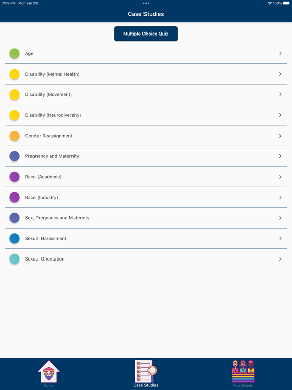 Screenshot #6 pour UofG Equality and Diversity