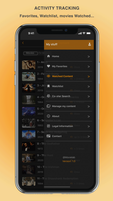 Movielab Screenshot